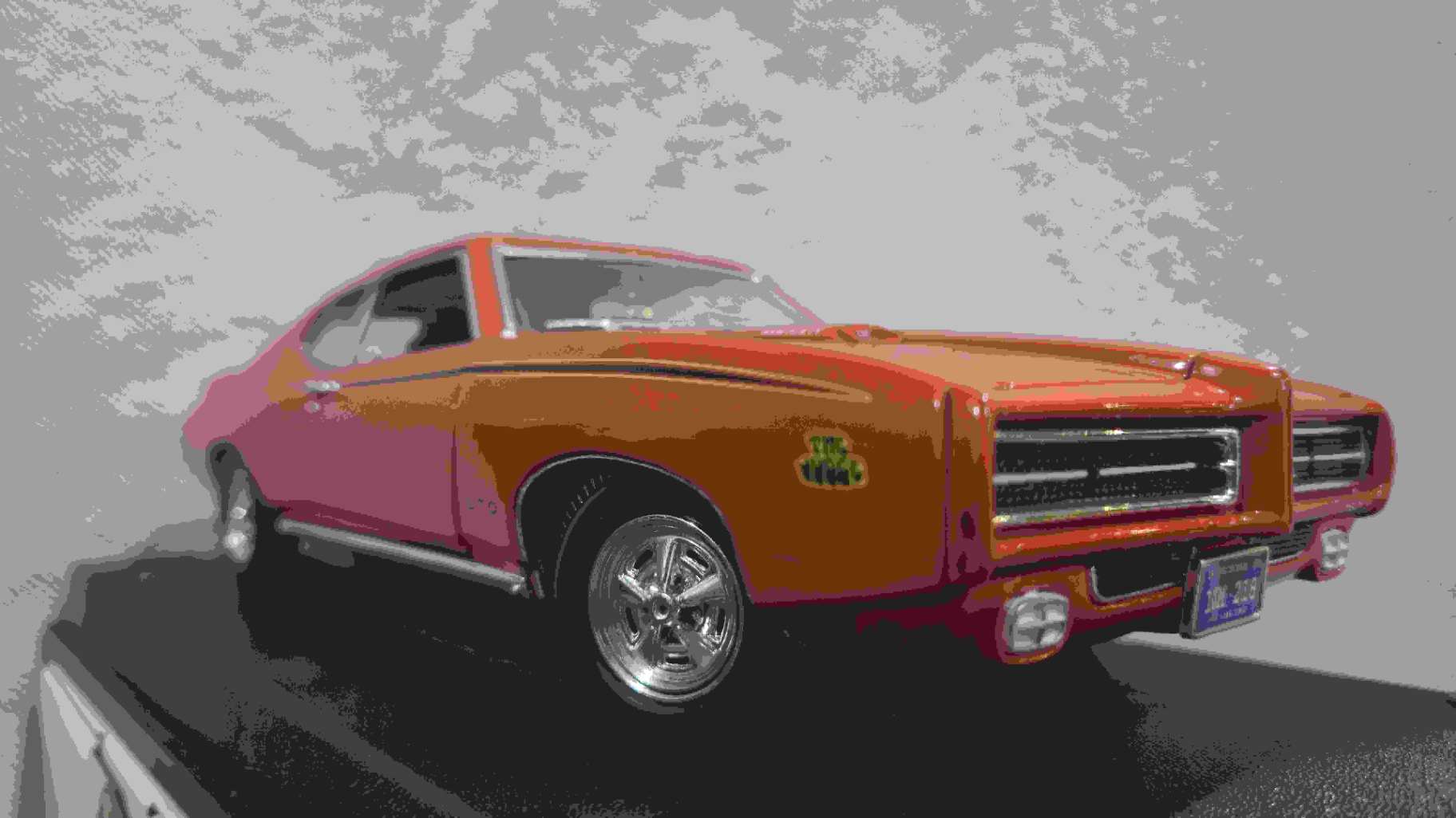MotorMax 1969 Pontiac GTO Judge - Orange - Image 3